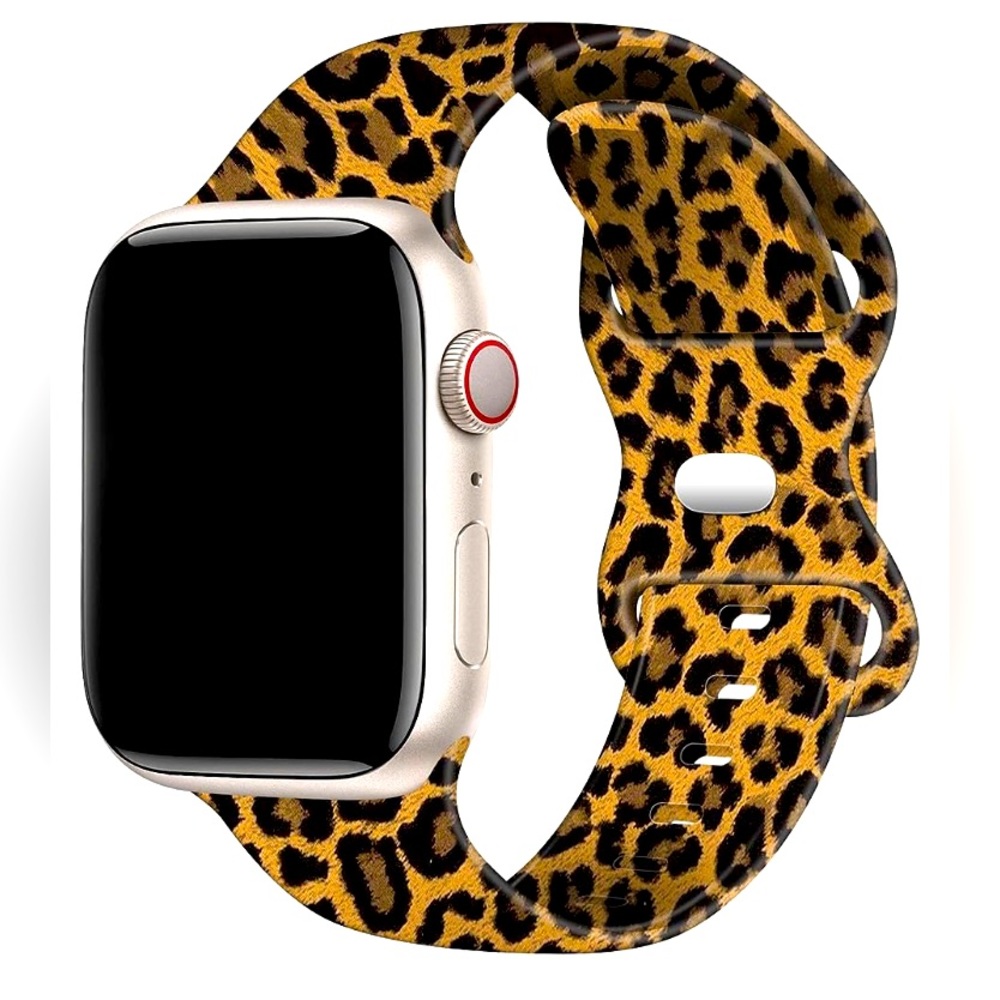 NWT Leopard print Apple watch band
